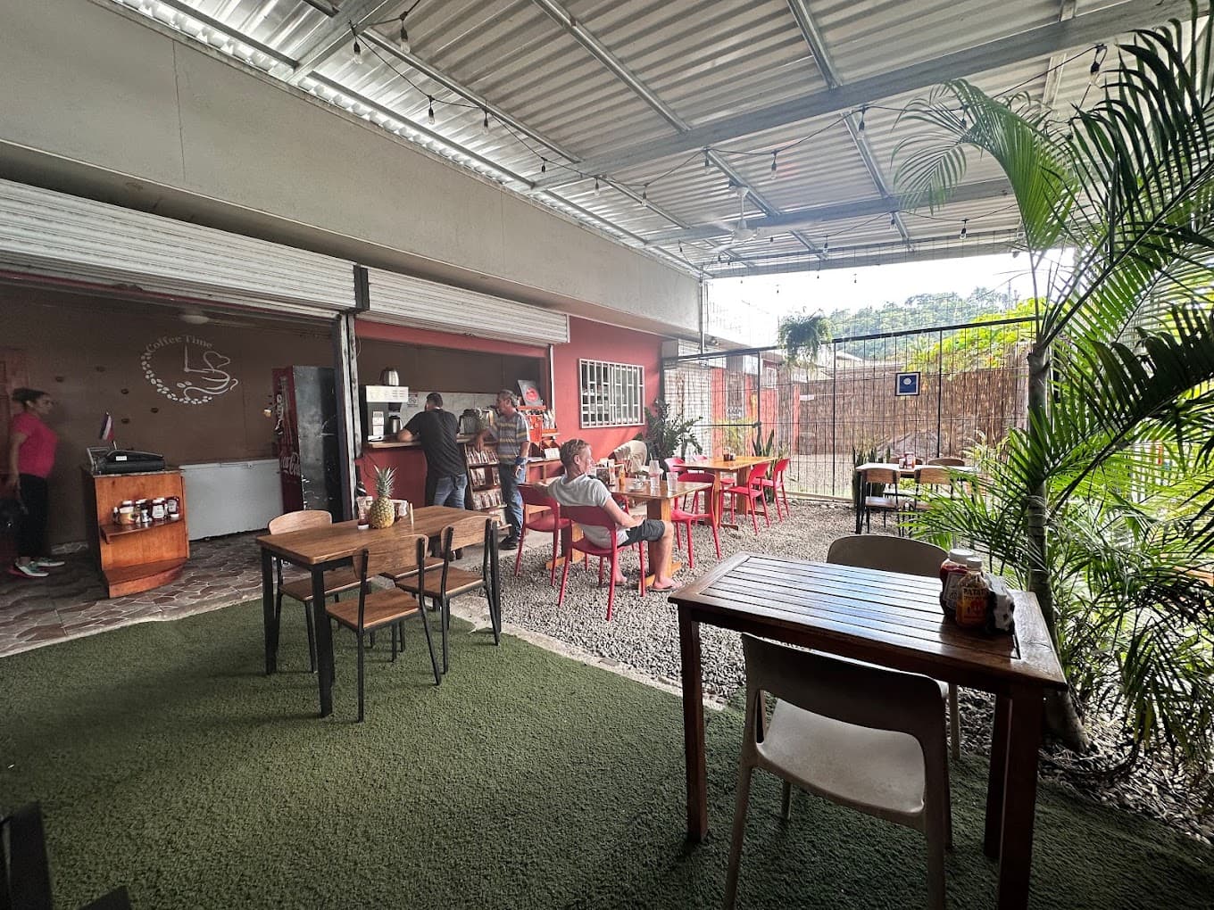 Interior del restaurante De La Finca