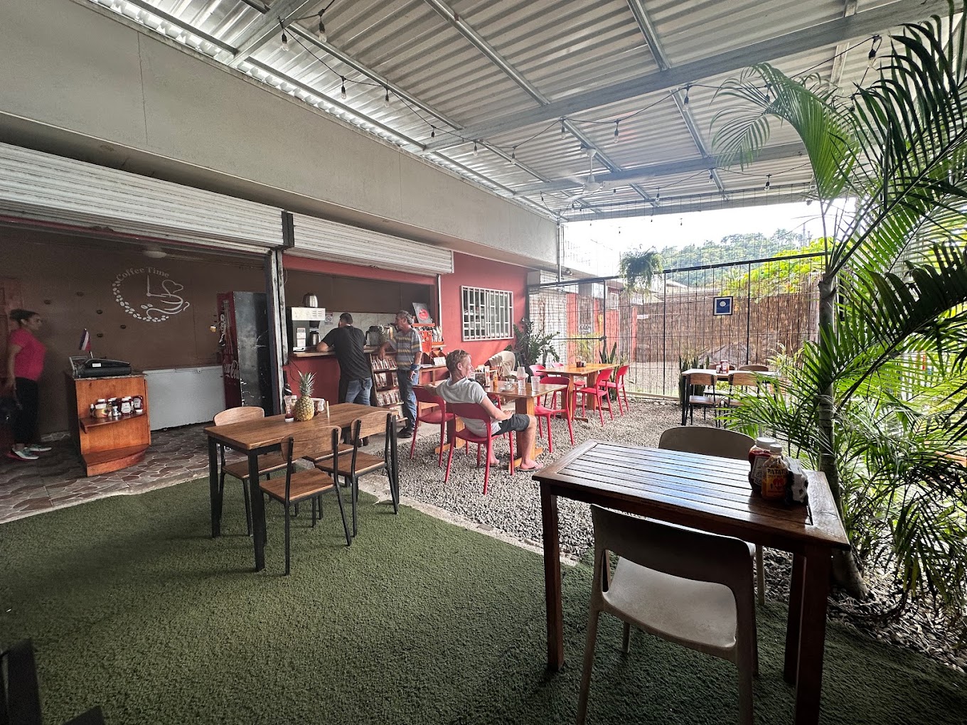 Interior del restaurante De La Finca